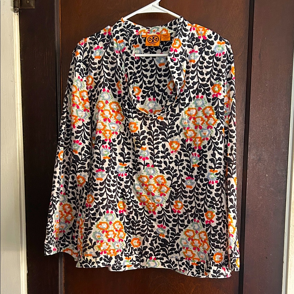 Tory Burch Floral Blouse